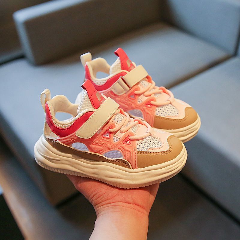 P Boys and Girls New Summer Shoes Spring Shoes Sneakers Boys and Girls Baby Shoes Spring and Autumn