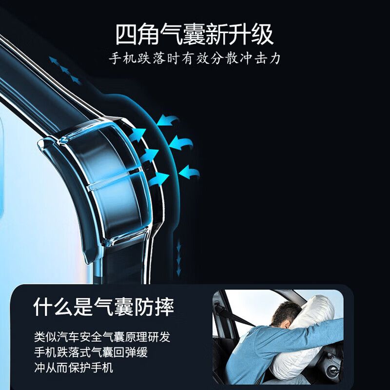 P Redm note14pro transparent anti-drop phone case
