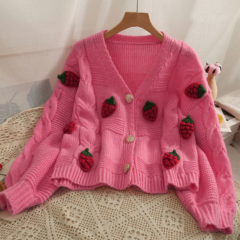 P sweater jacket