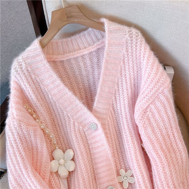 P sweater jacket