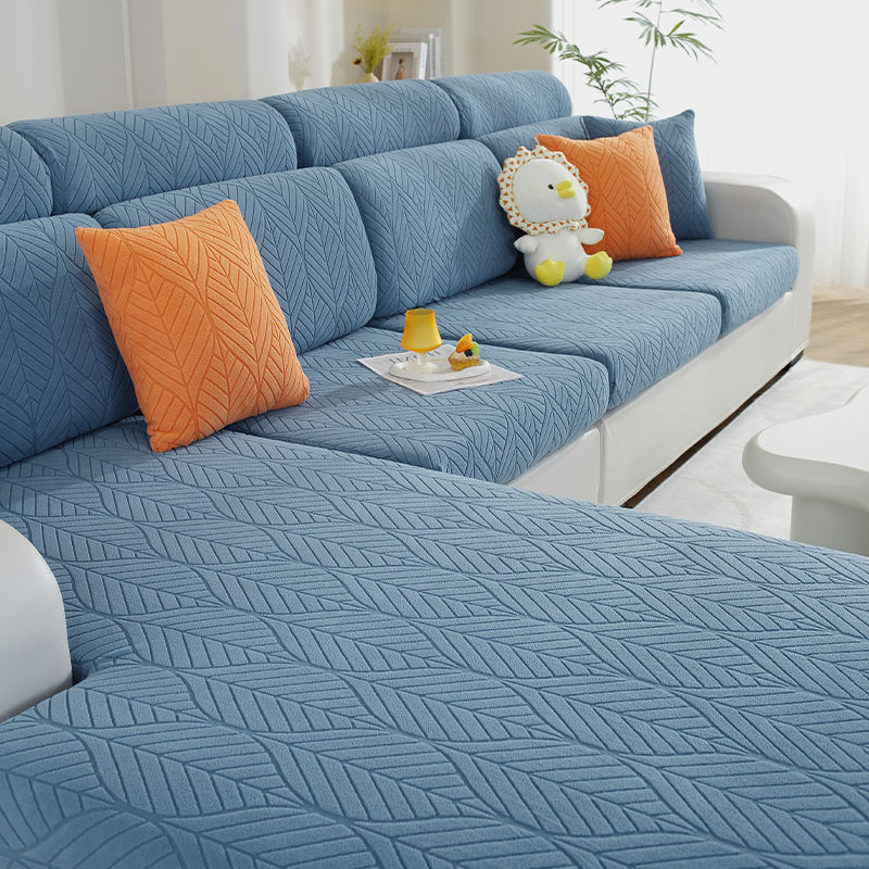 P sofa cover, living room sofa, universal four-season sofa cushion, full set of elastic seat cushion cover, sofa hat cover