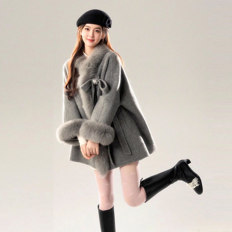 P woolen coat coat