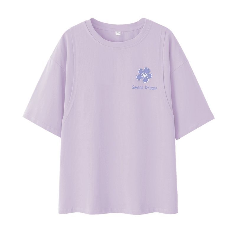 P Loose Maternity & Nursing Shirt