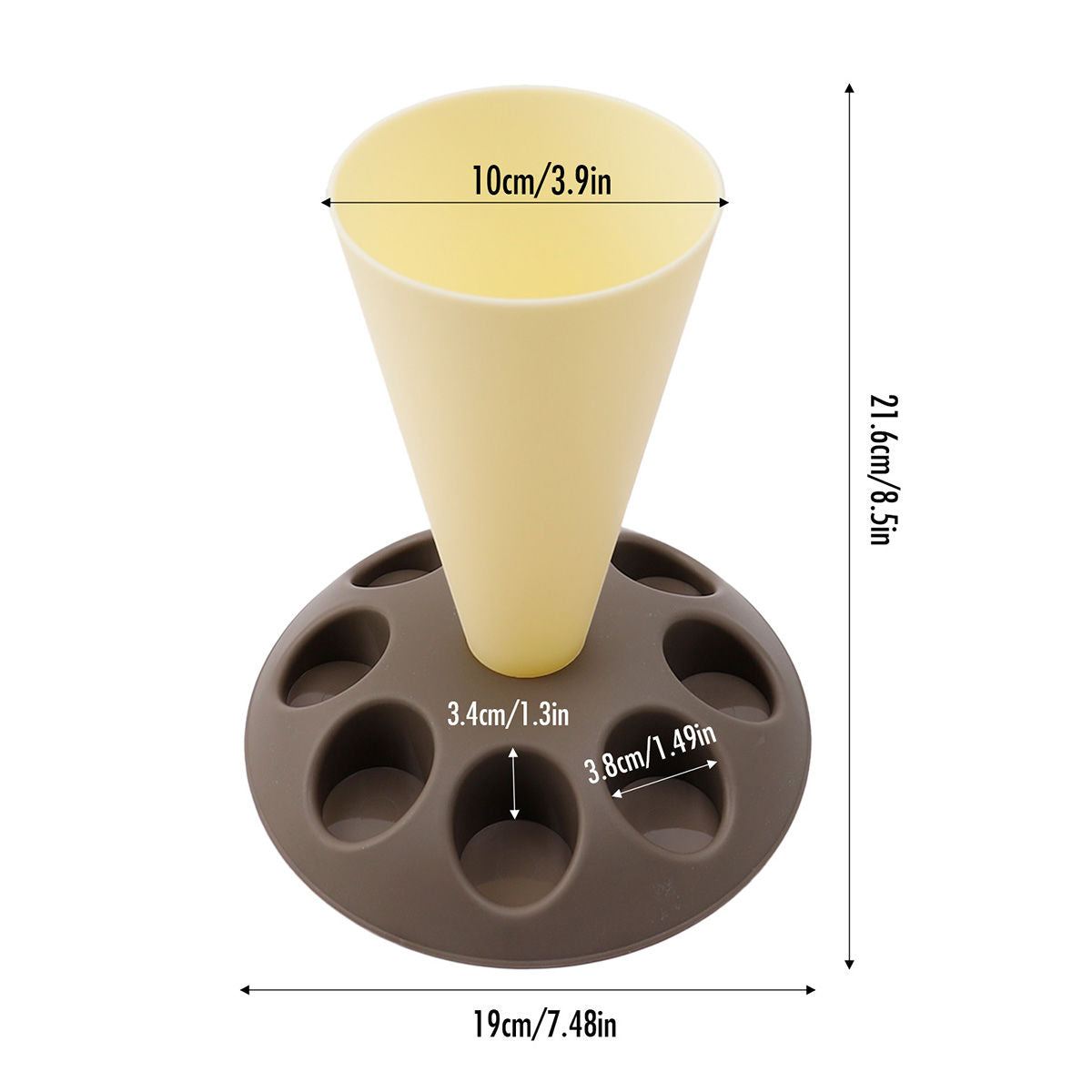 P piping bag piping nozzle storage rack