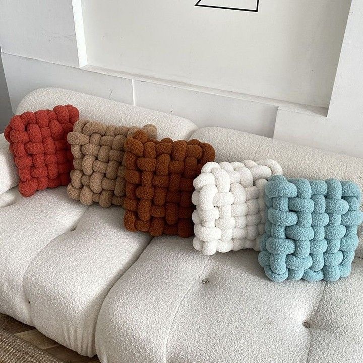 P pillow throw pillow