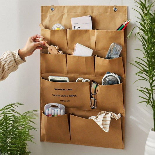 P Kraft paper storage hanging bag storage bag