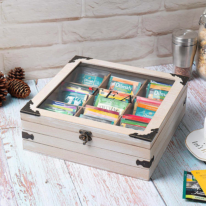 A storage wooden storage box