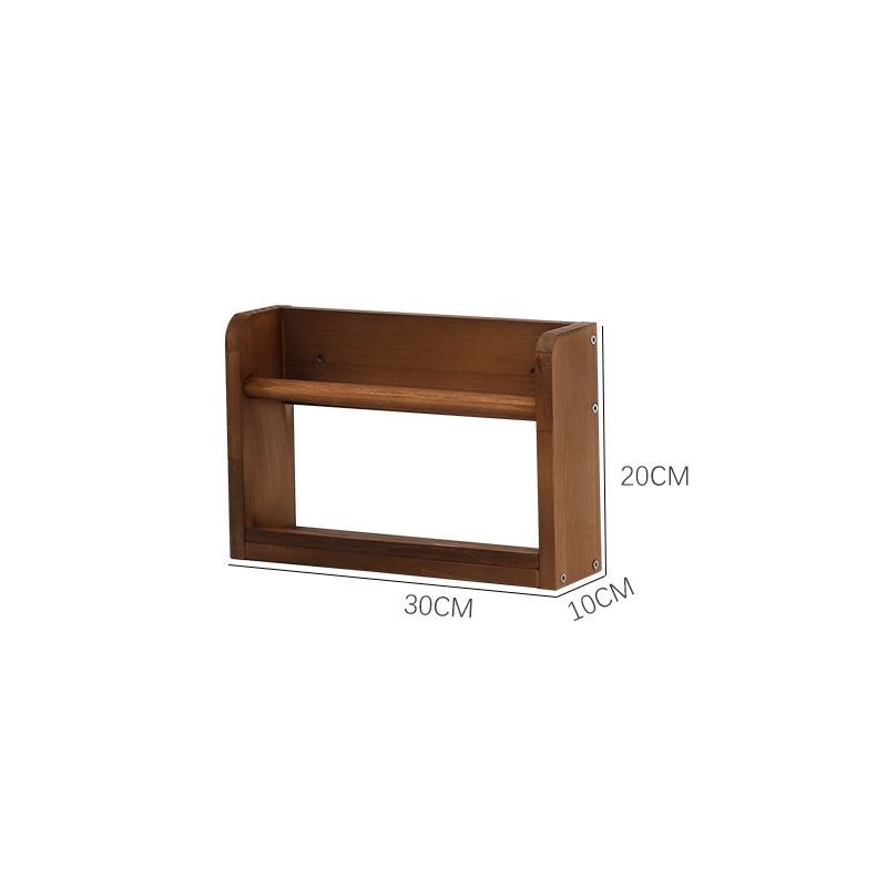 P Solid wood wall-mountedShelf Picture book shelf Children's bookshelf