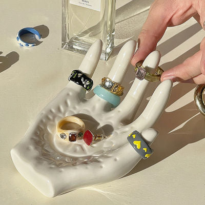 P ceramic ornament