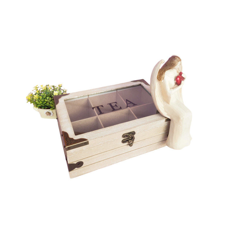 A storage wooden storage box