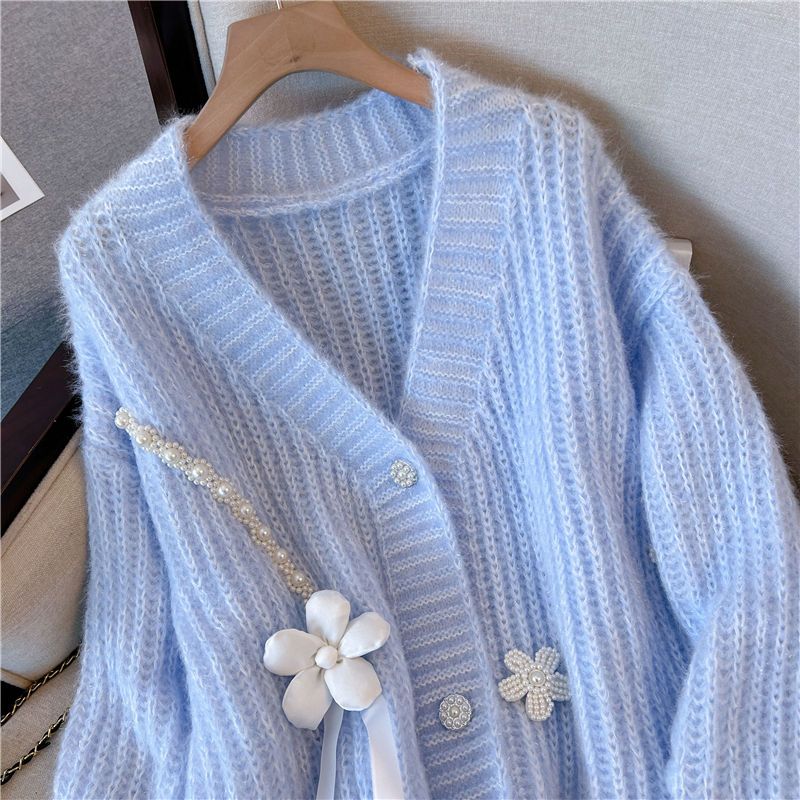 P sweater jacket