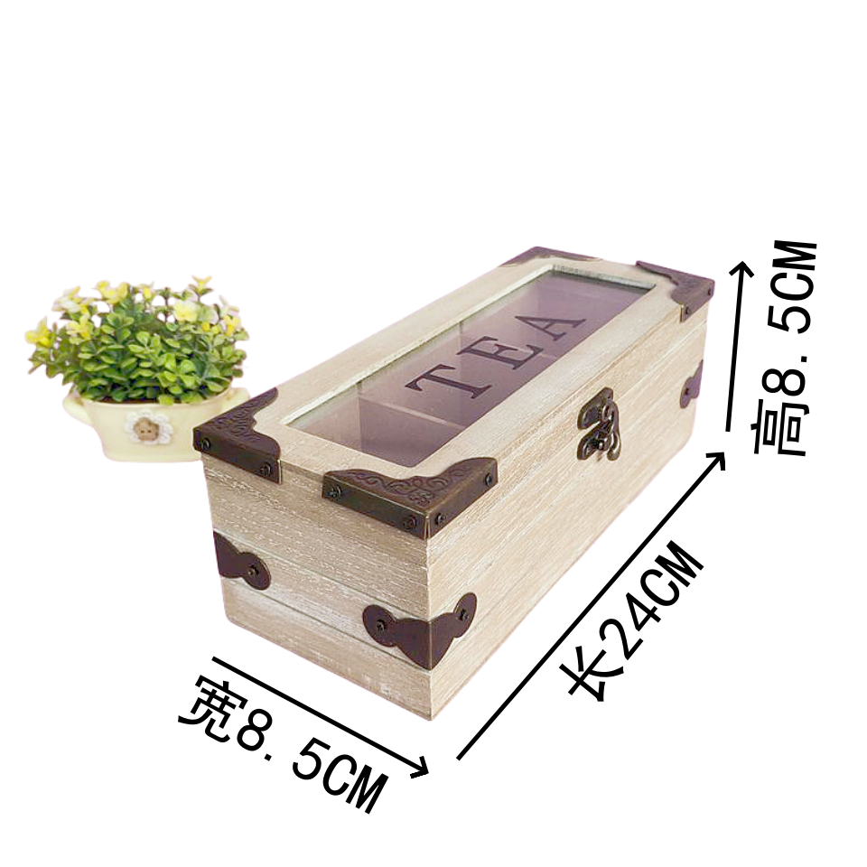 A storage wooden storage box