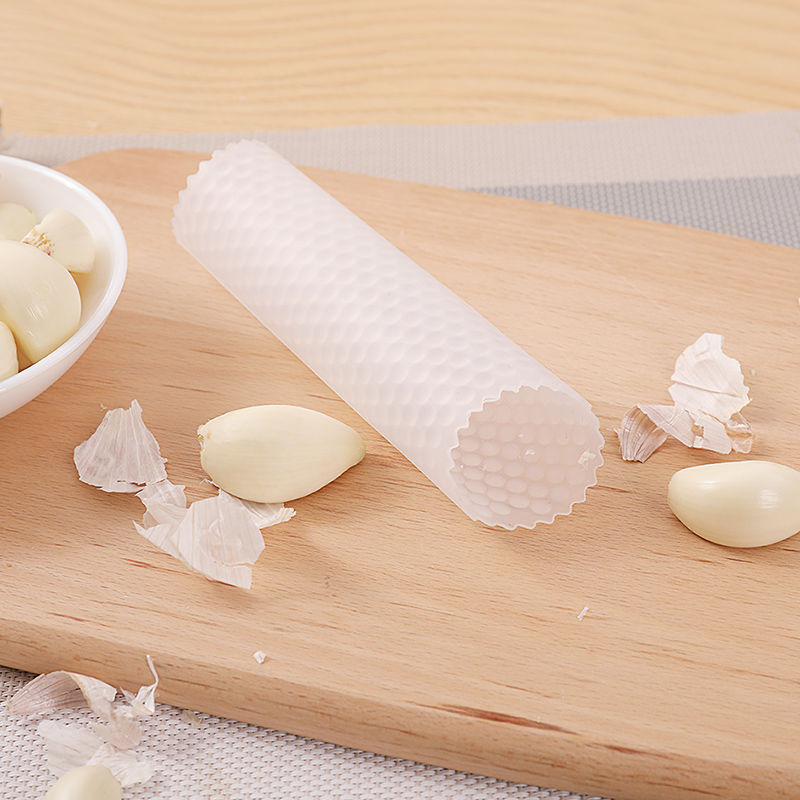 Silicone garlic peeler, household manual garlic peeler, garlic peeler, garlic press, kitchen garlic peeler - Mixbatch