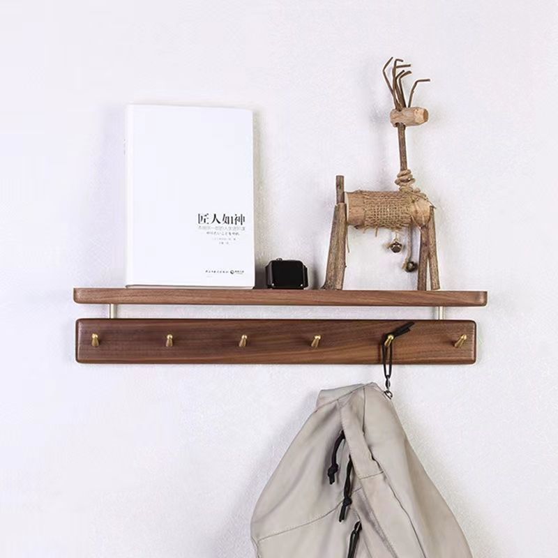P black walnut hat rack