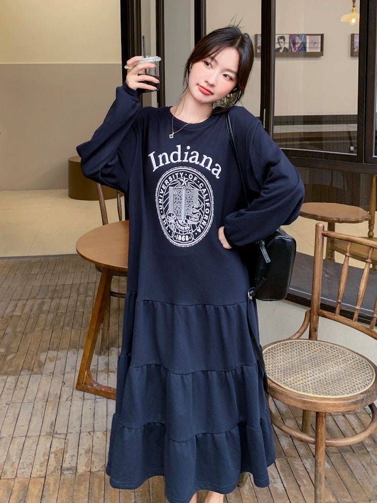 A sweater dress