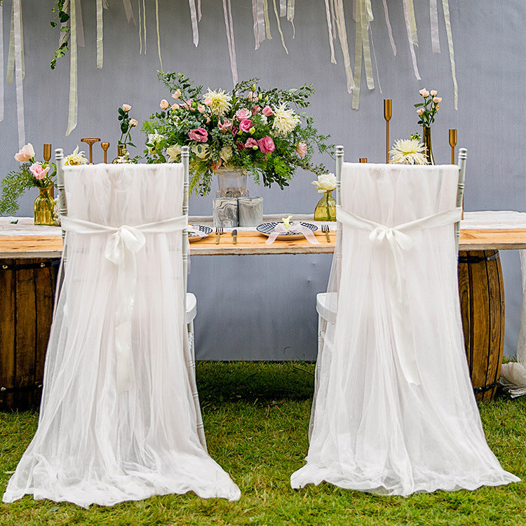 A chair decoration
