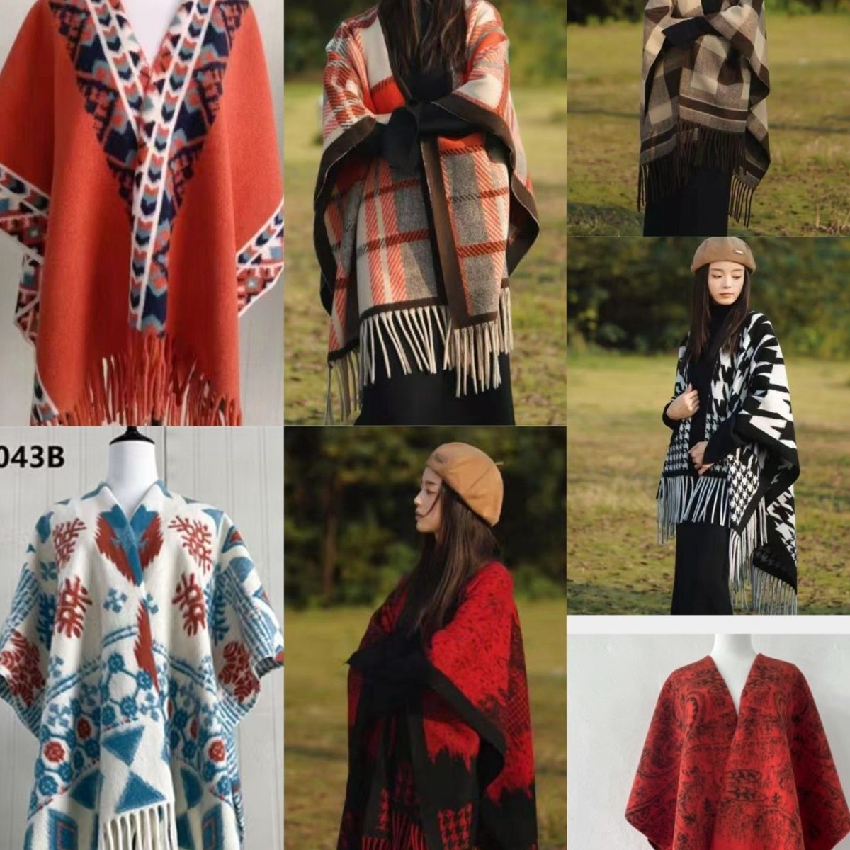 P Cape Shawl
