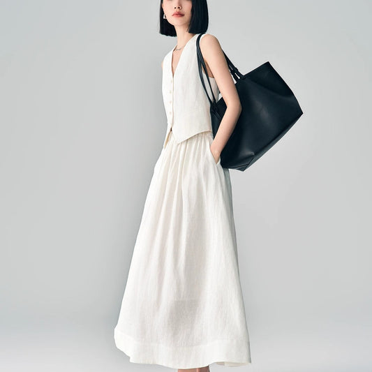 P sleeveless top trousers set