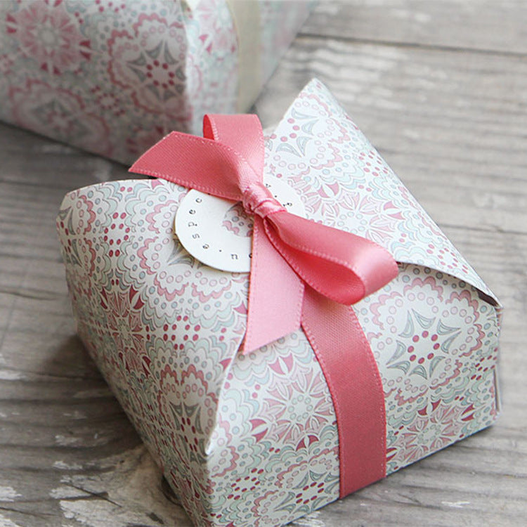 A Mini Candle Handmade Soap Square Small Gift Carton Spot Creative Small Pastry Box New Folding Candy Carton MOQ: 100PIECE - Mixbatch