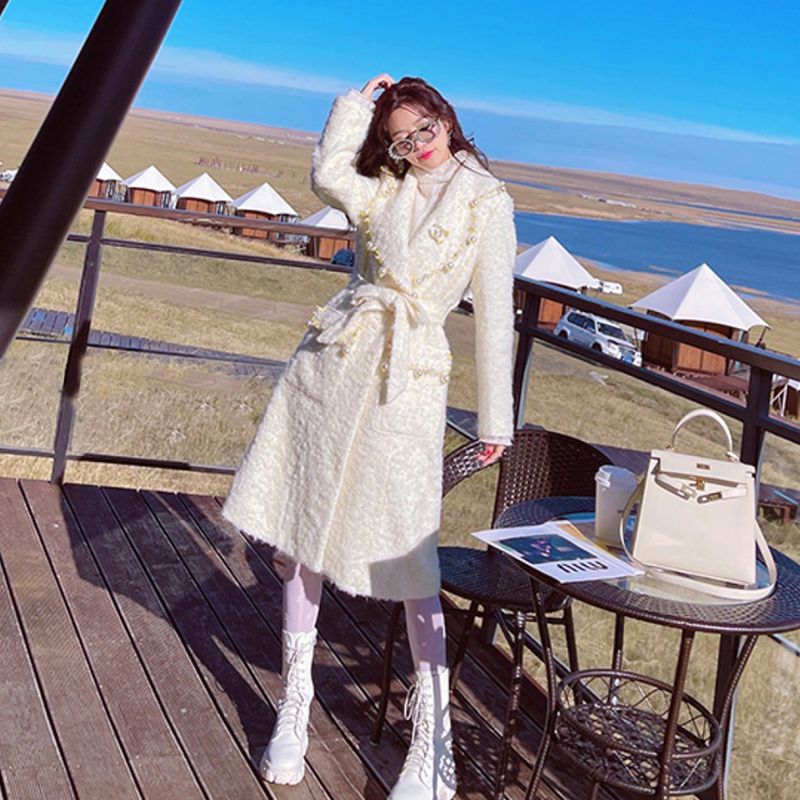 P women's long coat