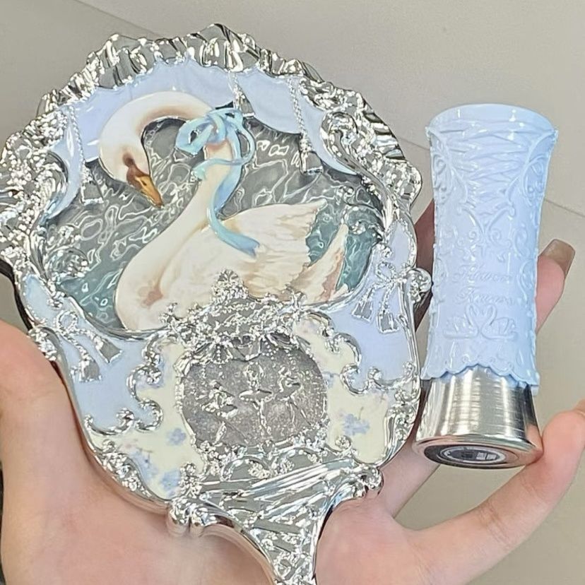 P Swan Ballet Handheld Makeup Mirror