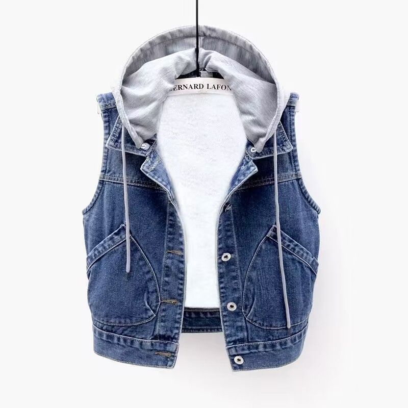 P denim jacket top