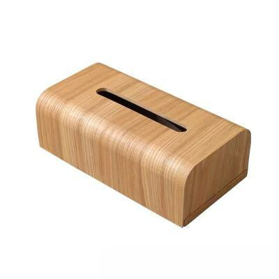 A Wooden tissue box