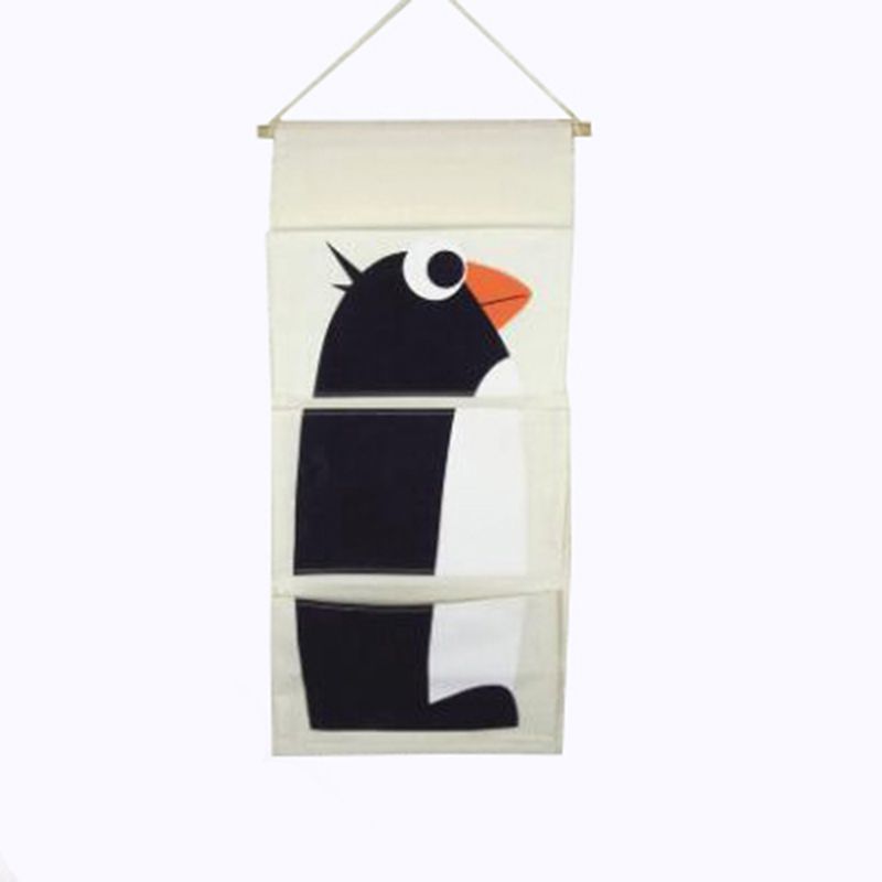 P cotton and linen storage bag