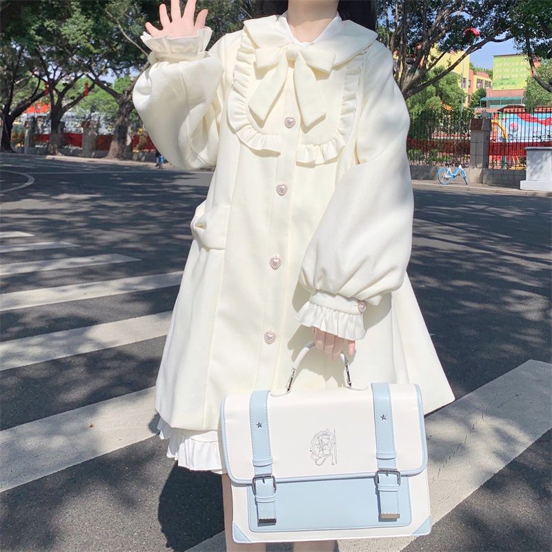 P cute bow jacket