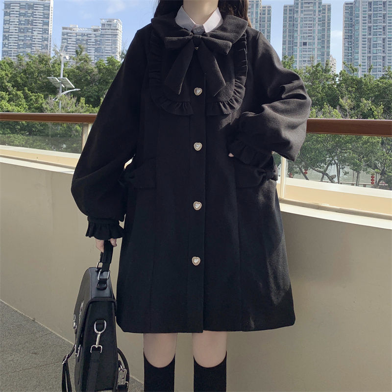 P cute bow jacket