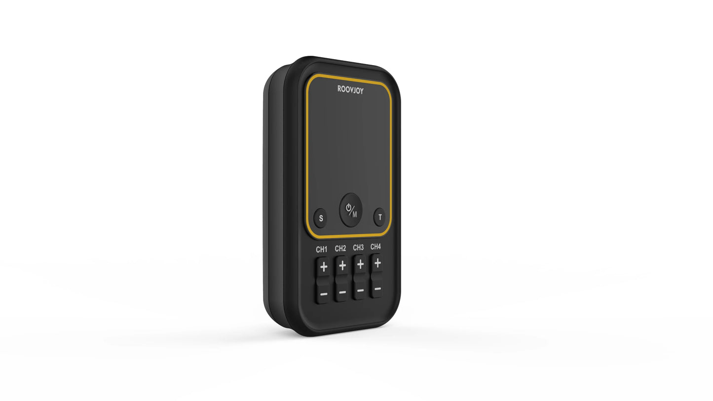 SZMIQU 4 Channel Smart TENS and EMS Machine for Pain Relief TENS Machine for Ultimate Muscle Training