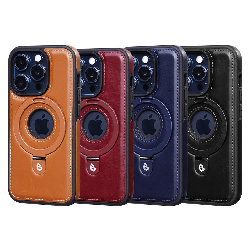 A Magnetic bracket mobile phone case