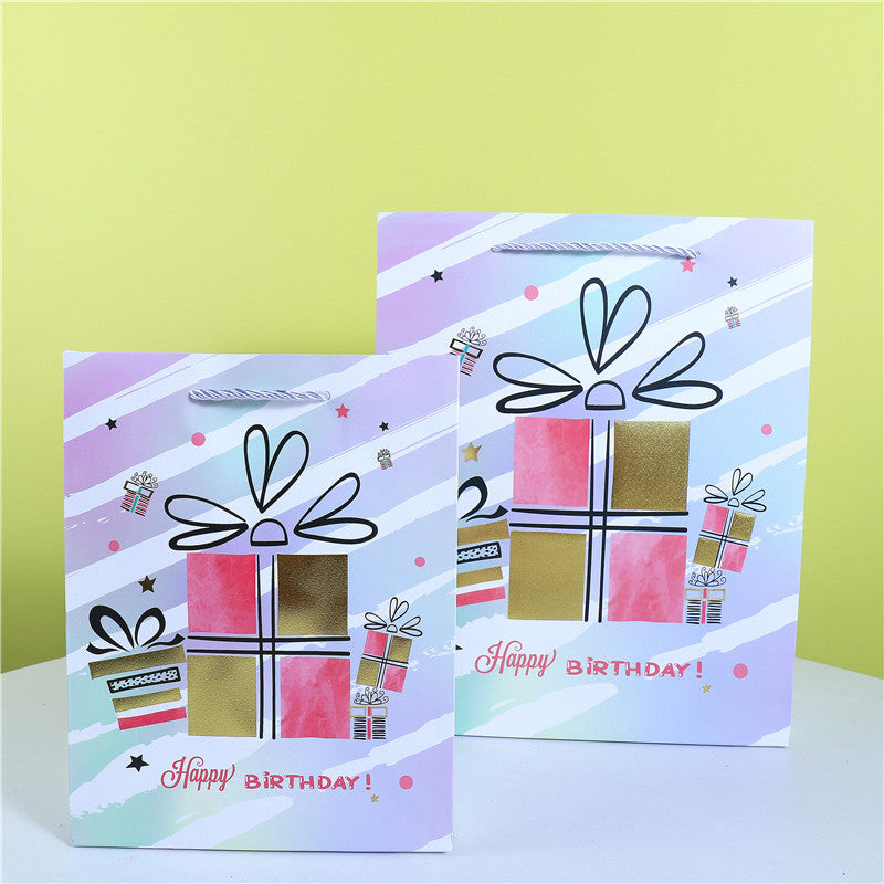 A Birthday Party Series Gift Bag Balloon White Card Tote Bag Party Gift Bag Spot