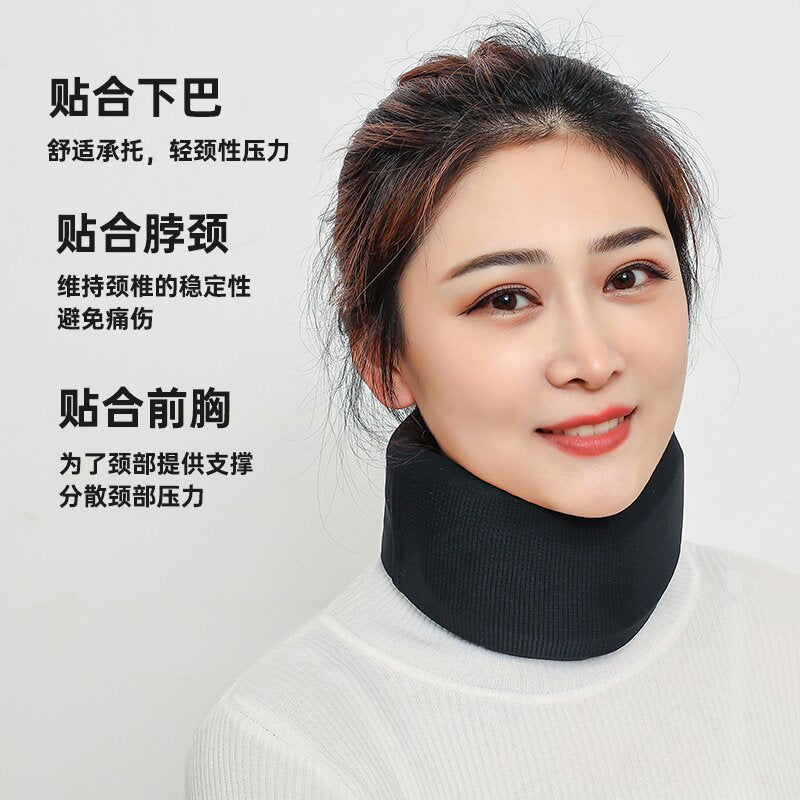 A new ice silk neck support anti-bow four seasons thin neck protection scarf neck protection neck cover cervical orthotics
