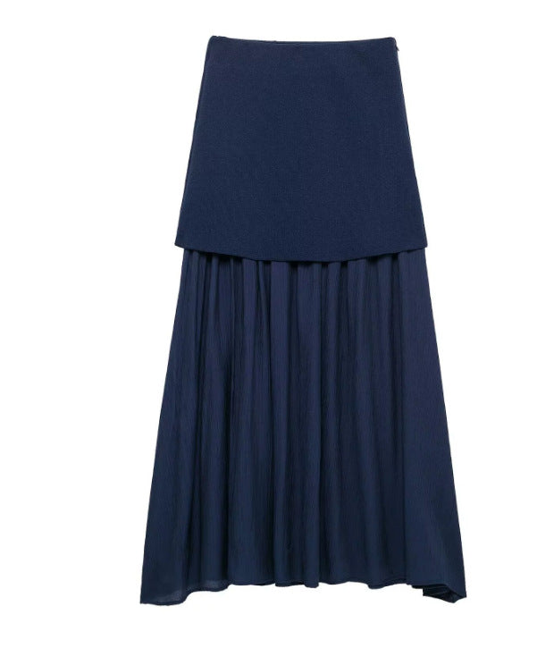 A vest vest skirt set