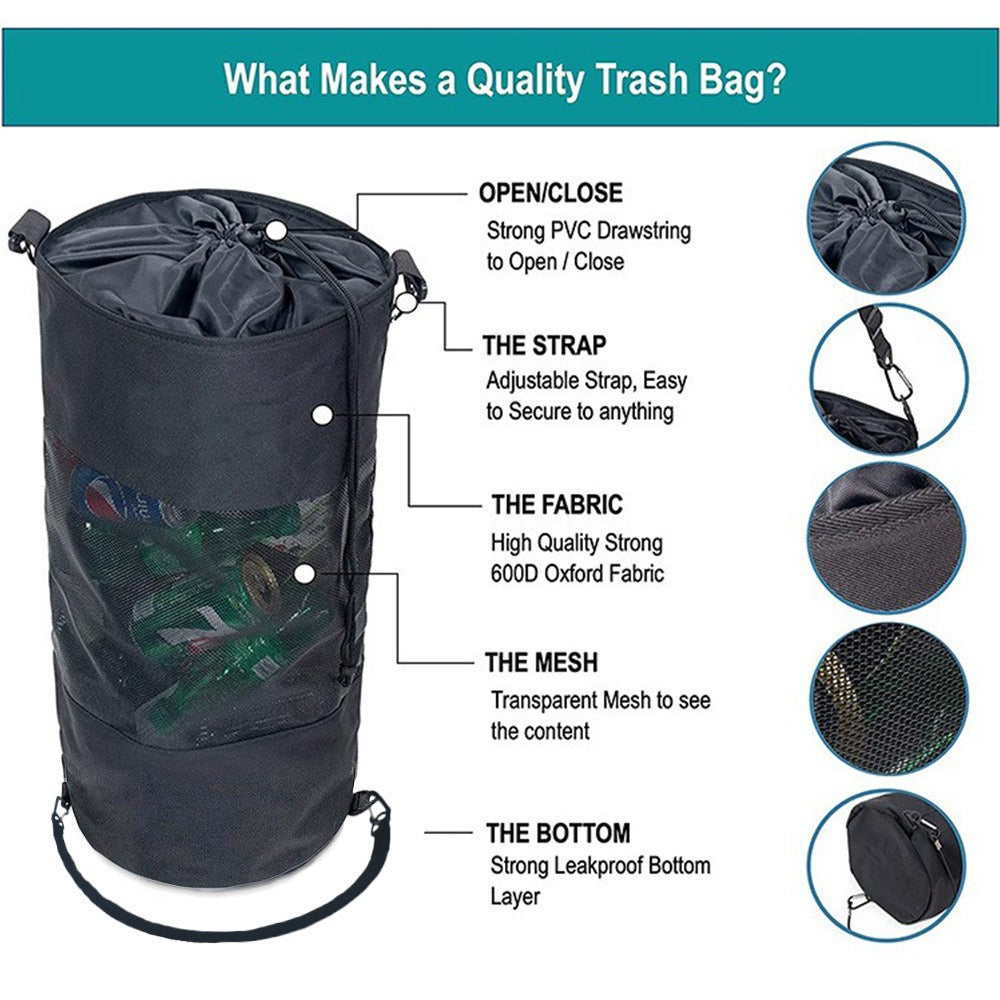 A Yacht/Boat Windproof Drawstring Storage Bag and Drying Pouch