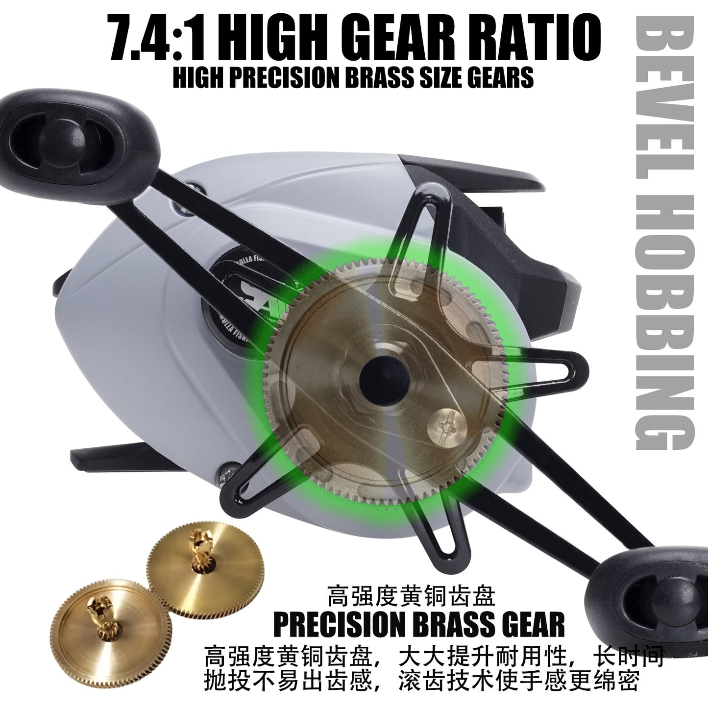 A Drop-shot Reel – Short-axis Spool, Micro Line Protection