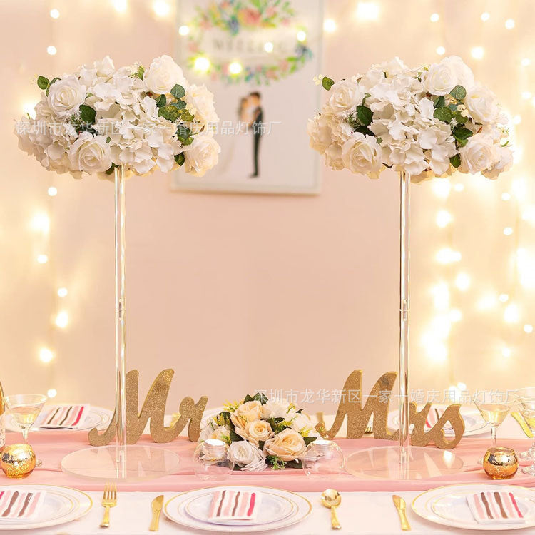 A acrylic flower stand