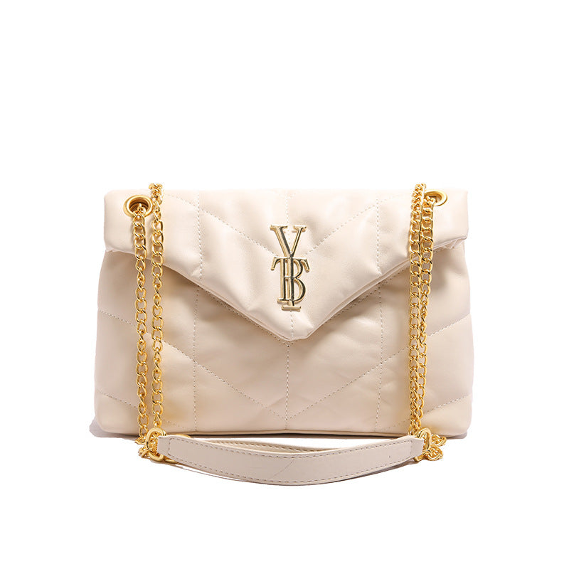 A bag women's fashion high sense Xin Yigeya new diamond chain cloud versatile ins celebrity style armpit bag