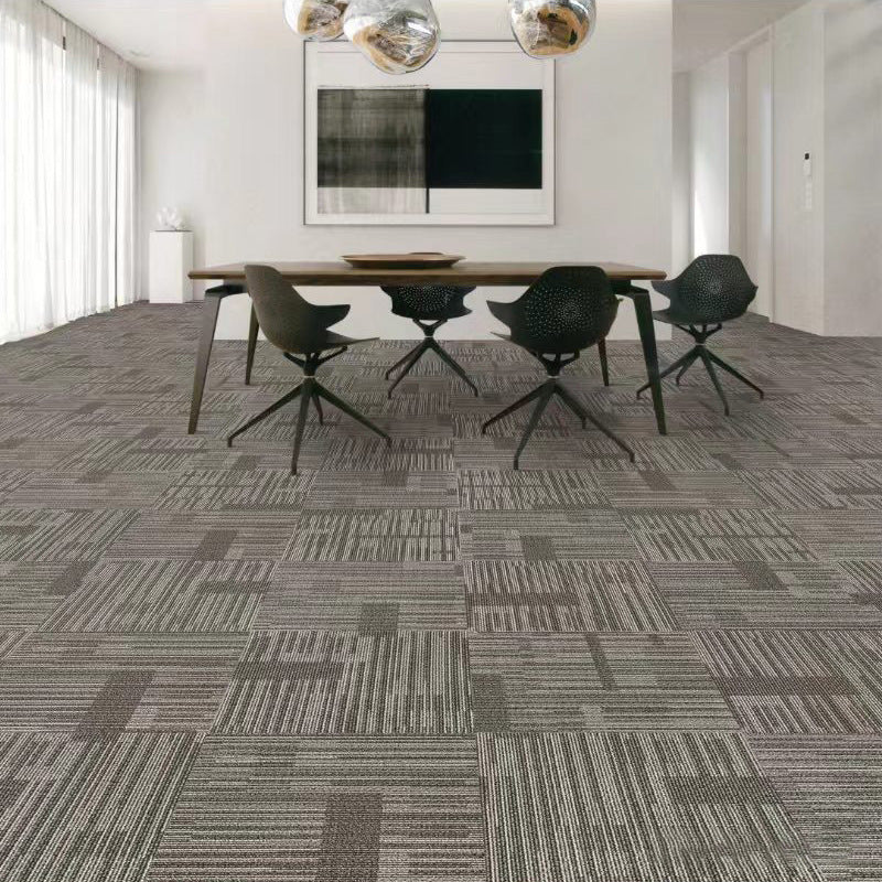 A square splicing carpet hotel flame retardant carpet large area project full carpet commercial sound insulation office carpet
