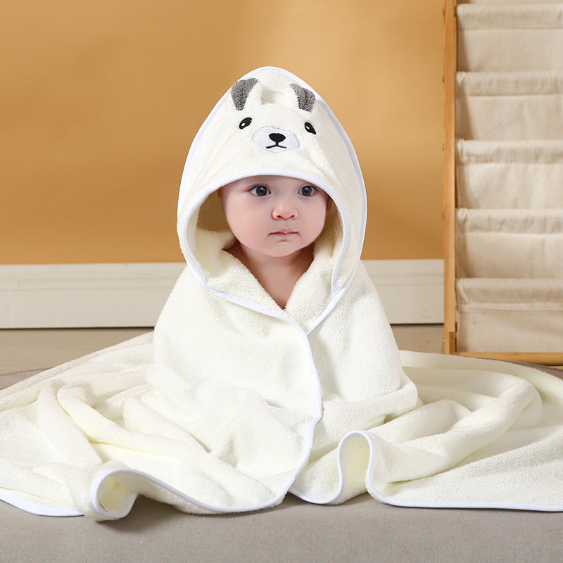 Baby holding a blanket bath towel 0.15kg any color mix Minimum purchase of 3 items - Mixbatch