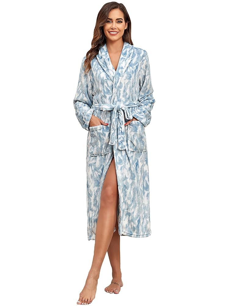 A bathrobe