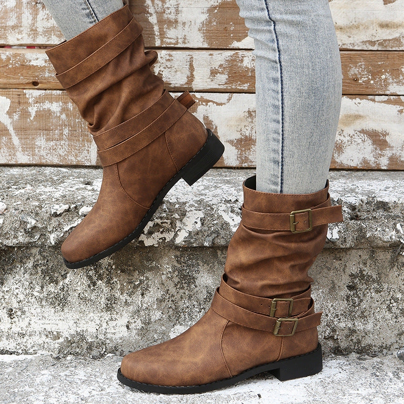 A Women's Mid-Calf Boots