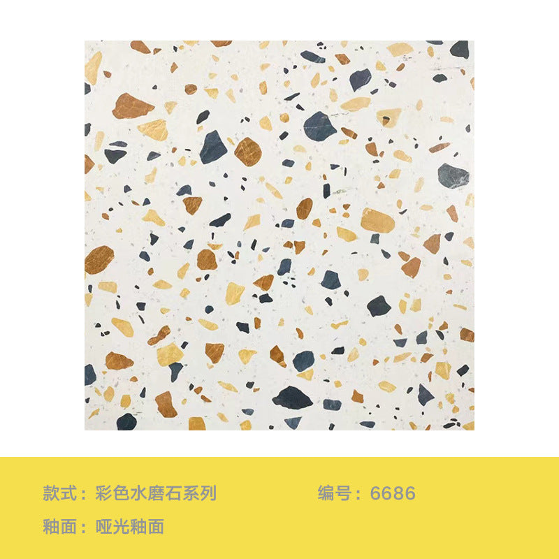 A Terrazzo Tiles Bathroom Wall Tiles