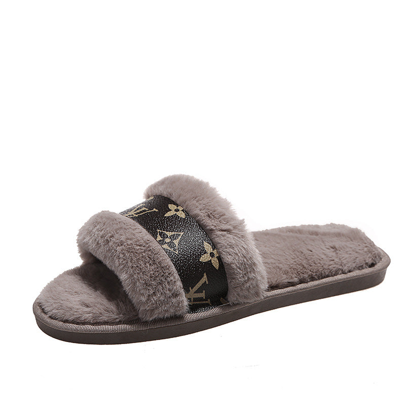 A plush slipper