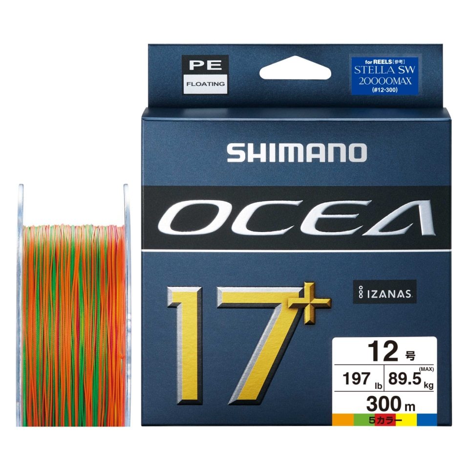 A fishing line 25 types OCEA 17 + boat fishing throwing PE line 17 series main line Luya sea fishing line LD-A71Y