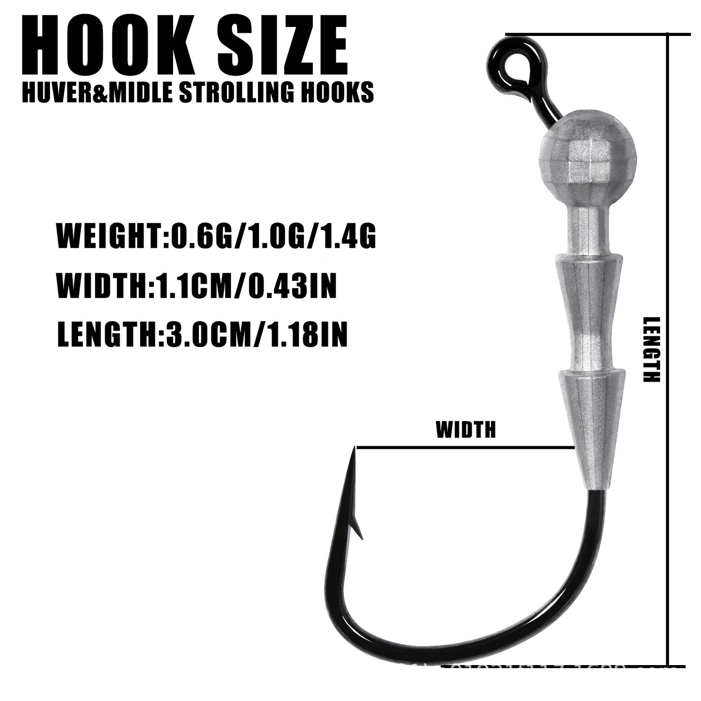 A Fire Bass Hooks for Bottom Fishing – Durable & Sharp