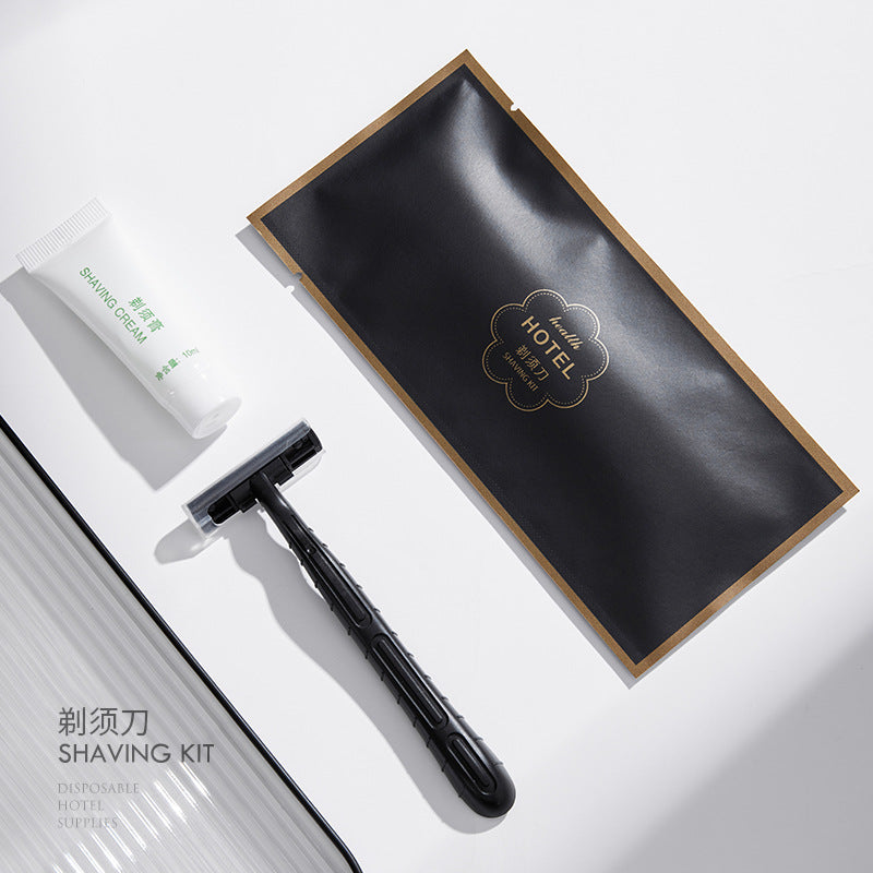 Hotel hotel disposable toothbrush boxed toiletries B & B disposable supplies set consumables customization