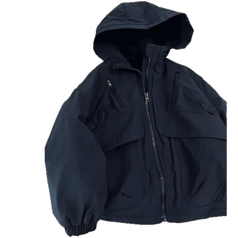 A Boys' Tooling Fleece Pie Overcomes Autumn and Winter New Medium and Older Children's Thickened Cotton