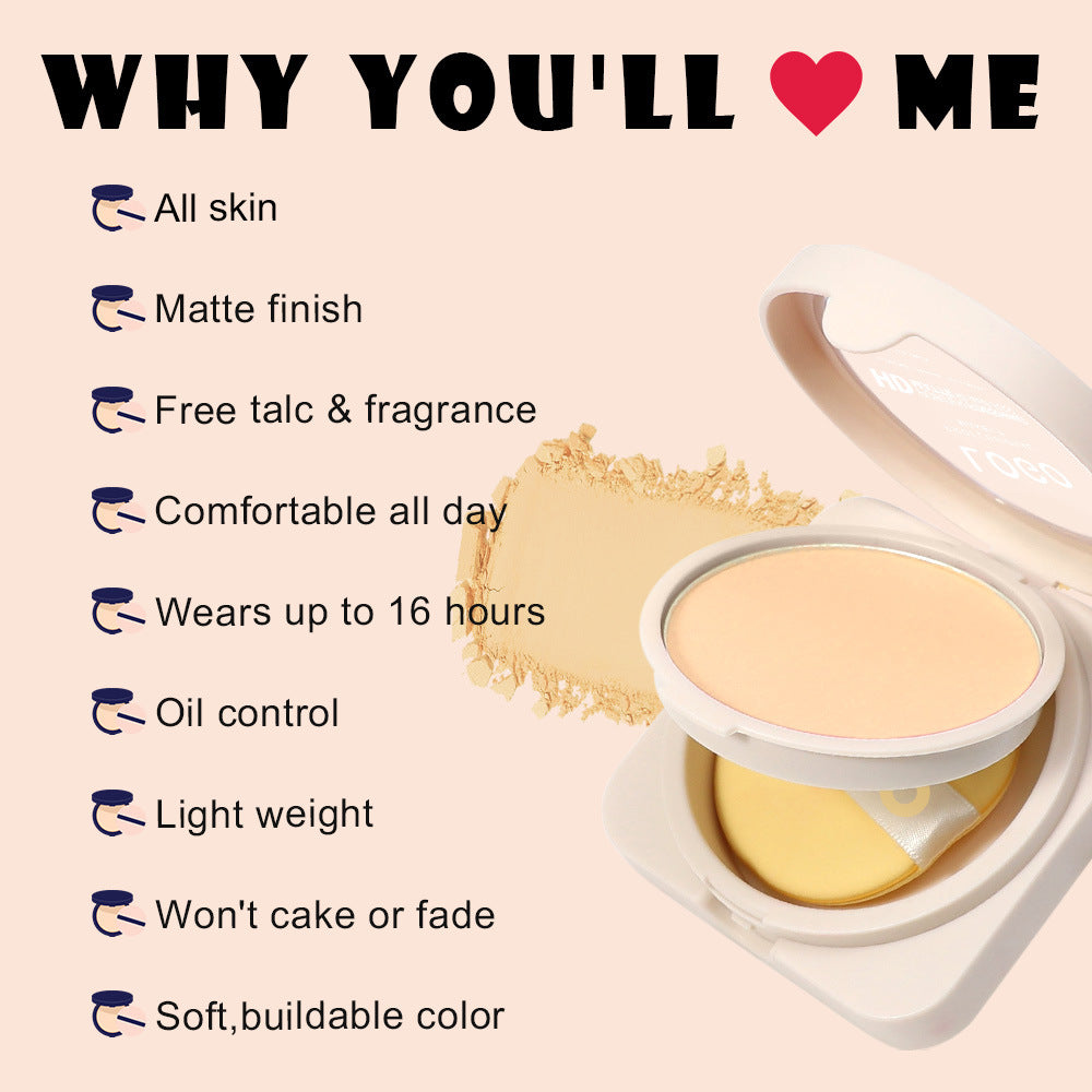 بودرة تثبيت المكياج للتحكم في إفراز الزيوت وخافي العيوب